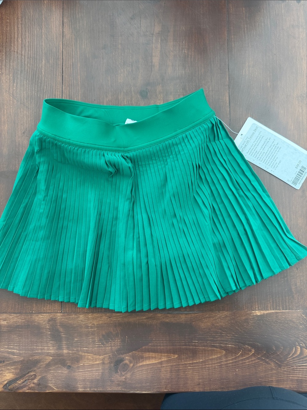 lululemon athletica Green Pleated Skirt